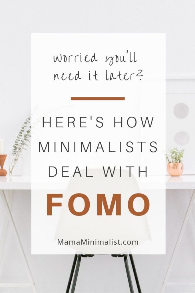 Worried you'll miss your recently-decluttered possessions? You're not alone. Here are the tried-and-true tricks minimalists employ to avoid FOMO, for good.