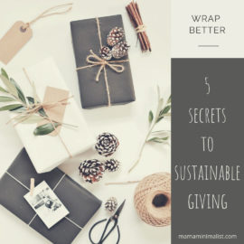 Wrap gifts the eco-friendly, sustainable way with these 5 secrets.