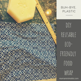 How to make your own DIY beeswax food wrap.