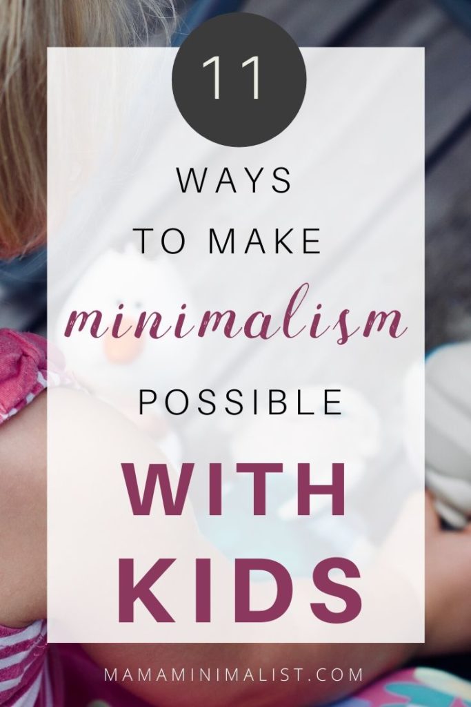 Think it's impossible to practice minimalism with kids? Think again. Inside: 11 tricks that cut into family clutter for minimalist simplicity.
