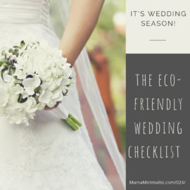 Eco-friendly wedding tips for brides, grooms and guests.