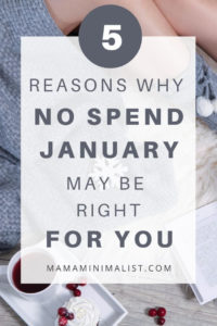 The holidays are all about overabundance. We buy too much, consume too much and - despite our best efforts - spend far too much money. But there is a solution, and it's this: A No Spend Challenge. On this episode of The Sustainable Minimalists podcast: Why January is the perfect time to embark on a no-spend month and how, exactly, to make yours succeed.