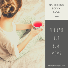 Have you scheduled self-care into your days lately? I get it. We're all busy. We're all over-scheduled, even. When something gets cut from our schedules, it's often the things we do to rejuvenate ourselves that get pushed aside first. Here are 8 self-care ideas that nurture heart, soul + health; even better, these 8 ideas can be completed in *just* 5 minutes.
