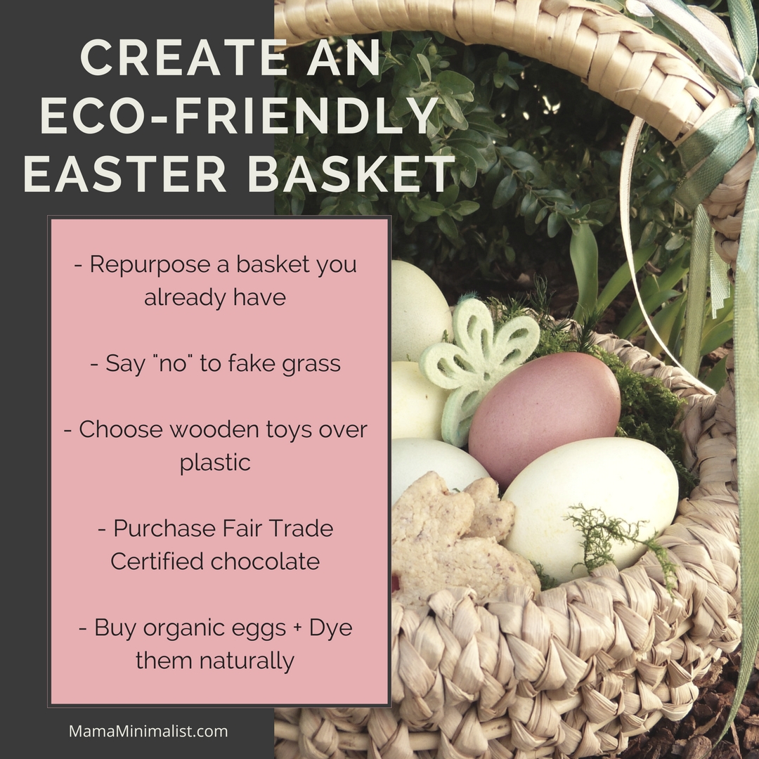 Create an eco-friendly Easter basket for your child with very little effort by using these helpful tricks!