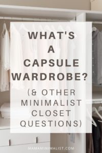 Enacting a capsule wardrobe starts by decluttering items we don't wear. But what is a capsule wardrobe, exactly, and how do you create one? Inside: 7 garments we can feel good about letting go without guilt.