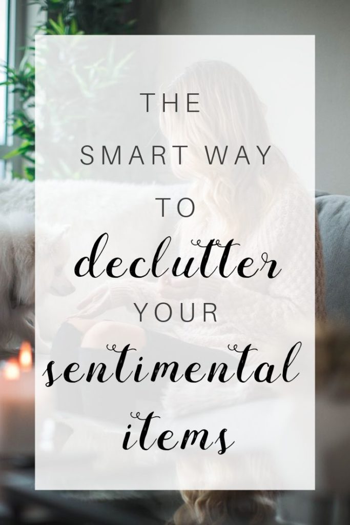 Have a big box of stuff that's overwhelming with nostalgia? Here are 7 *new* tricks to declutter sentimental items the smart, systematic way.