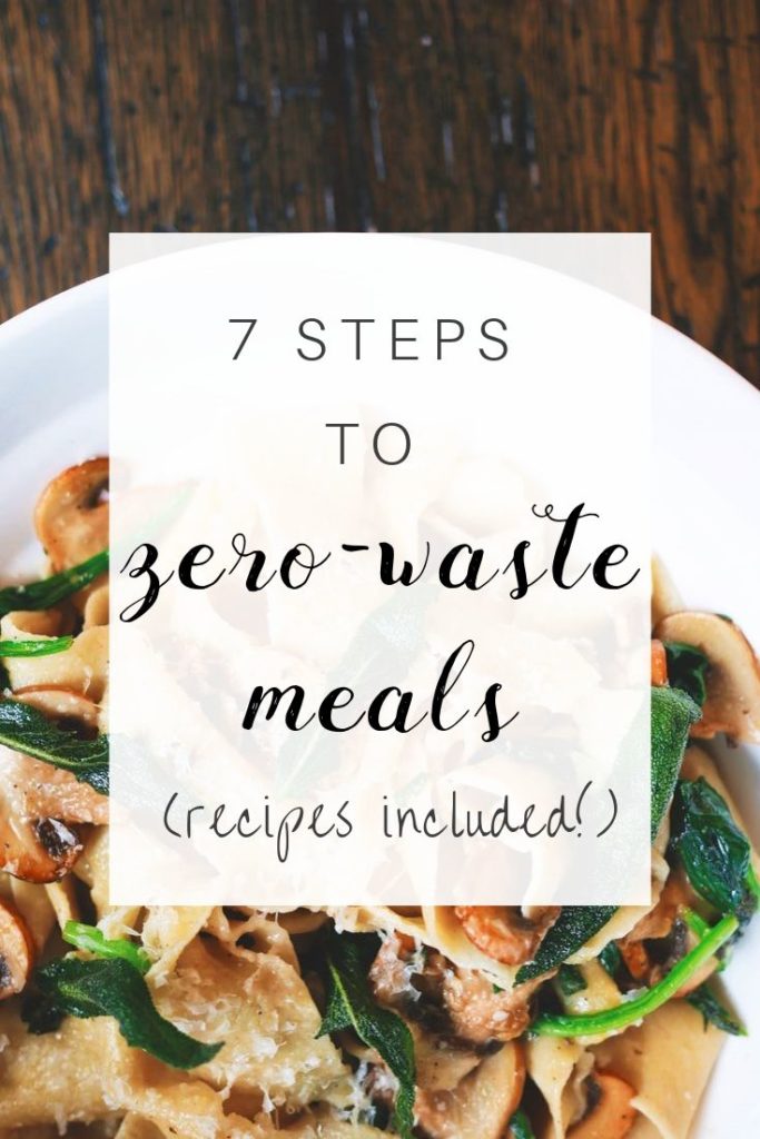 Want to serve your family healthy meals that minimize the use of plastic packaging? Making a Zero-waste meal plan isn't as hard as it sounds. Here's exactly how to do it, in just 7 steps.
