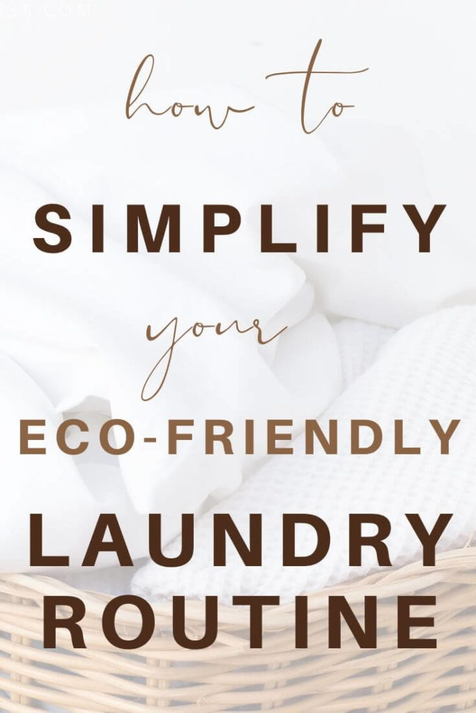 Do you struggle to keep up with mundane (and never-ending!) household chore that is the laundry? Inside: Smart strategies to simplify the laundry, dishes, and general home cleaning; tangible ways to perform these tasks in an eco-friendly manner, too. 