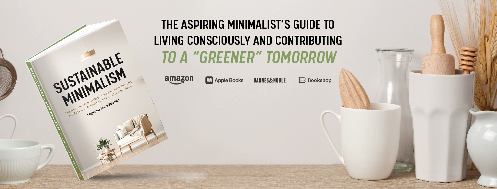 SustainableMinimalism (the book!) is available for purchase now!