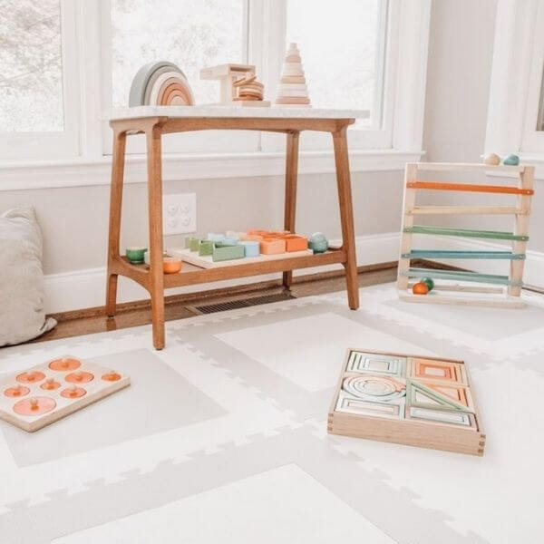 Tiny Earth Toys sends a curated selection of wooden toys based on the Montessori method to your doorstep which you return every 4 months.