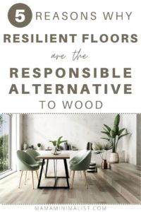 Environmentalists have traditionally adored bamboo as a flooring material because of bamboo's growing ease (no chemicals needed!) and speed (so fast!). But bamboo cultivation isn't exactly benign from an environmental standpoint: are bamboo floors actually the eco-friendly choice? What is resilient flooring, and could it be considered sustainable? Inside: Everything you need to know about resilient flooring for your home.