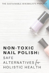 There's a "toxic trio" of chemicals in conventional nail polish (toluene, formaldehyde, and dibutyl phthalate) and these chemicals leak through our nail beds and into our bloodstreams. Inside: the ethical, environmental, and health problems associated with nail products and salon services; healthier nail polish ideas, too.