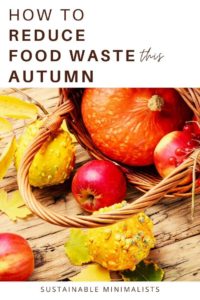 Apple pie, Jack-o-lanterns, and gourds galore: Autumn has arrived! With a bit of forethought, we can reduce food waste this season by getting creative in the kitchen and committing to making use of the *entire* food item. In this short and sweet episode of the Sustainable Minimalists podcast I'm offering 5 ideas for using the entirety of our favorite fall foods—pumpkins and apples—including the pumpkin's guts, the apple's core, and more.