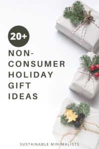 When it comes to gift giving, less is more and thoughtful is better. Inside: Nearly 2 dozen minimalist gift ideas for everyone on your list.