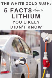 Lithium is so much more than the name of a (very) famous Nirvana song. Lithium is a metal affectionately known as white gold, and it's having a moment. On this episode of the Sustainable Minimalists podcast: the environmental implications associated with our growing lithium needs for batteries in electric vehicles, laptops, cell phones, and more. 