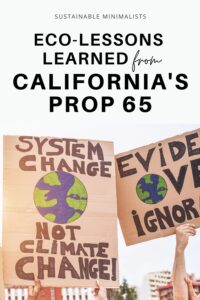 Proposition 65 is a case study in the ways in which good intention advocacy can go woefully wrong. Do consumers have a right to know and, if so, do we truly *want* to know? What lessons can we learn from California, and how can environmentalists both push for policy change and avoid the pitfalls associated with Prop 65?