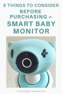 The right baby monitor isn’t just another piece of technology; it’s a guardian over your child. There are countless baby monitors on the market. It’s important to choose the model that meets your unique needs and syncs with your home’s existing smart technology. Inside: 5 things to consider before purchasing a baby camera for your nursery.