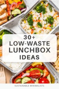 We're overtired and overstressed, and packing wholesome foods can feel like yet another daunting chore. On this episode of the Sustainable Minimalists podcast: how to pack low-waste lunch boxes without the extra stress (dozens of food ideas included!).