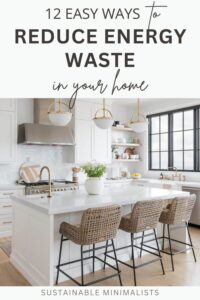 Waste comes in many forms and, sadly, energy waste is all-too common in the United States. Inside: 12 practical energy saving tips for homeowners.